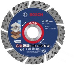 BOSCH TARCZA DIAMENTOWA SEGMENT 125x22.23x2.2mm EXPERT MULTI MATERIAL