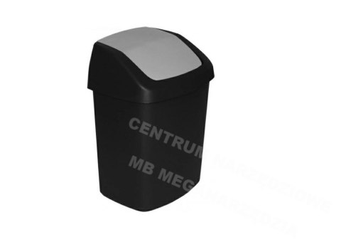 CURVER KOSZ NA ŚMIECI 15L /CZARNY/ SREBRNY CURVER KOSZ NA ŚMIECI 15L /CZARNY/ SREBRNY