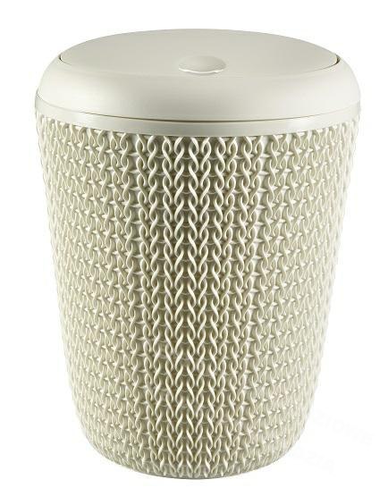 CURVER KOSZ NA ŚMIECI 6L KNIT 7L /KREMOWY CURVER KOSZ NA ŚMIECI 6L KNIT 7L /KREMOWY