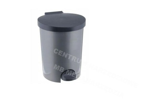 CURVER KOSZ Z PEDAŁEM 15L /SREBRNY/ GRAFITOWY CURVER KOSZ Z PEDAŁEM 15L /SREBRNY/ GRAFITOWY