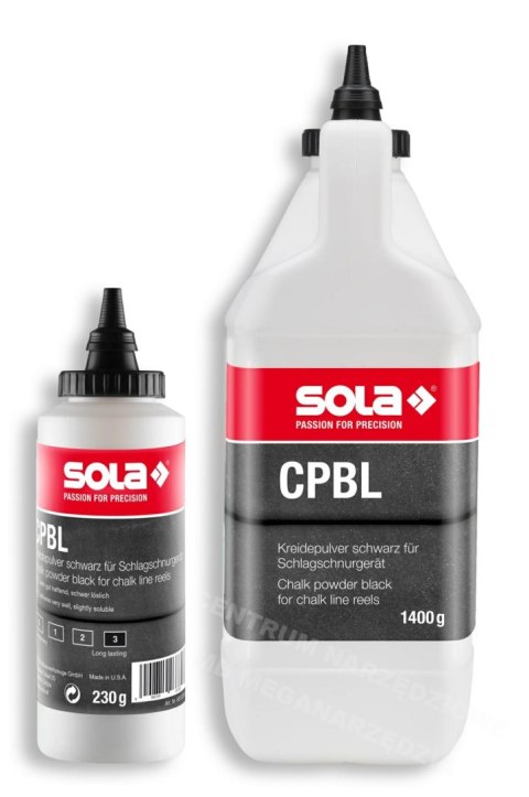 SOLA KREDA W PROSZKU CPBL 230 CZARNA 230g SOLA KREDA W PROSZKU CPBL 230 CZARNA 230g