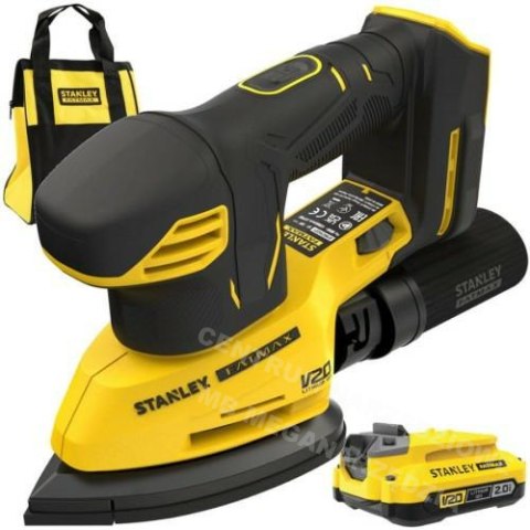 STANLEY Szlifierka Delta V20 Sfmcw221d1s Bl 1x2,0ah STANLEY Szlifierka Delta V20 Sfmcw221d1s Bl 1x2,0ah
