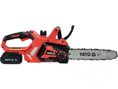 YATO Pilarka łańcuchowa 18V 4,0 Ah 12"