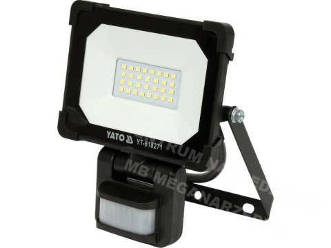 YATO Reflektor Smd Led 20w 1900lm Z Czujnikiem Ruchu YATO Reflektor Smd Led 20w 1900lm Z Czujnikiem Ruchu