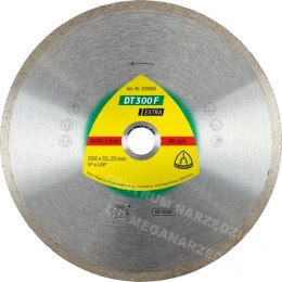 KLINGSPOR Tarcza diamentowa pełna 230mm x1,9mm x 22,2mm DT300F, Ceramika