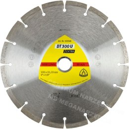 KLINGSPOR Tarcza diamentowa segmentowa 230mm X 2,3mm X 22,2mm Dt300u, Beton