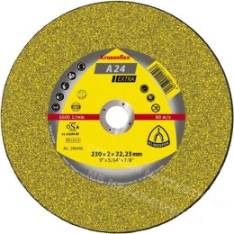 KLINGSPOR TARCZA DO CIĘCIA METALU 125mm x 3,2mm x 22,2mm A24 Extra