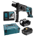 MAKITA MŁOTOWIERTARKA Z OPCJĄ KUCIA 18V 2J 2 x 5,0Ah DHR241RTJ MAKITA