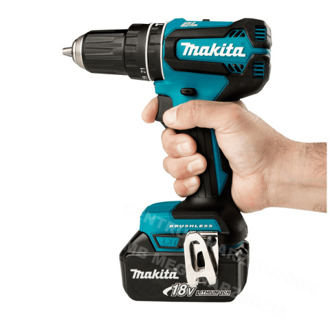 MAKITA Wiertarko-wkrętarka udarowa 18V 50Nm BLDC DHP485Z (bez akumulatorów i ładowarki) MAKITA Wiertarko-wkrętarka udarowa 18V 50Nm BLDC DHP485Z (bez akumulatorów i ładowarki)