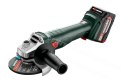 METABO Szlifierka kątowa 125 mm W18 7-125 2 x 4,0 Ah Metabox