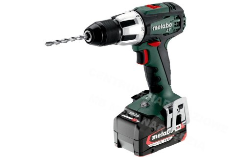 METABO Akumulatorowa wiertarka udarowa 60/34nm 2x4,0ah