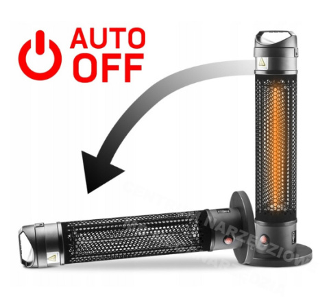 NEO-TOOLS Promiennik stojący nagrzewnica lampa 1000W IP44 NEO-TOOLS Promiennik stojący nagrzewnica lampa 1000W IP44