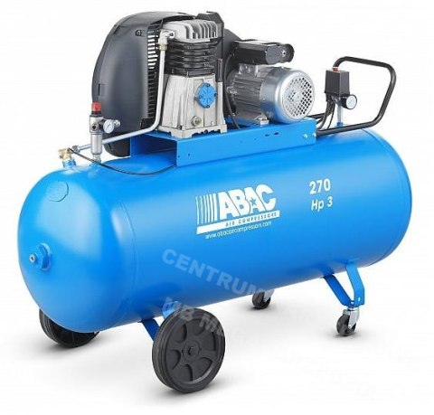 ABAC SPRĘŻARKA OLEJOWA A39 270L 3HP 400V ABAC SPRĘŻARKA OLEJOWA A39 270L 3HP 400V