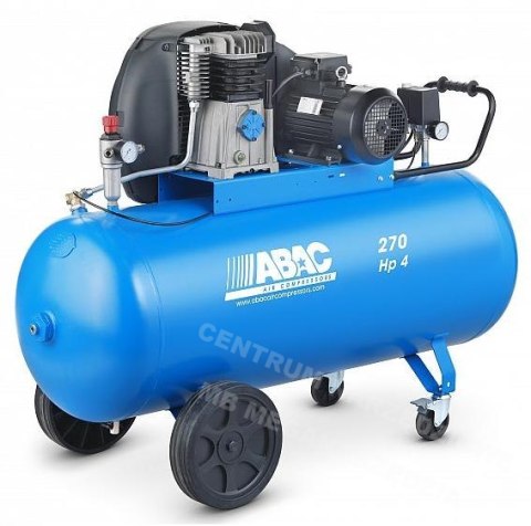 ABAC SPRĘŻARKA OLEJOWA PRO A39B 270L 4HP 400V ABAC SPRĘŻARKA OLEJOWA PRO A39B 270L 4HP 400V
