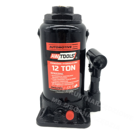 AWTOOLS Dźwignik hydrauliczny tłokowy / słupkowy 12 ton 217 - 405 mm AWTOOLS Dźwignik hydrauliczny tłokowy / słupkowy 12 ton 217 - 405 mm