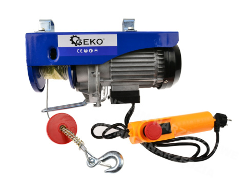GEKO Wciagarka elektryczna 230V 400/800kg GEKO Wciagarka elektryczna 230V 400/800kg