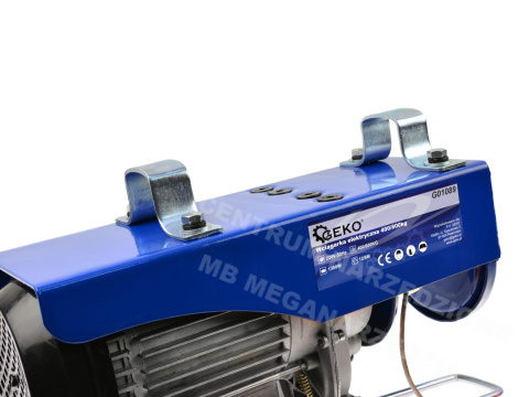 GEKO Wciagarka elektryczna 230V 400/800kg GEKO Wciagarka elektryczna 230V 400/800kg