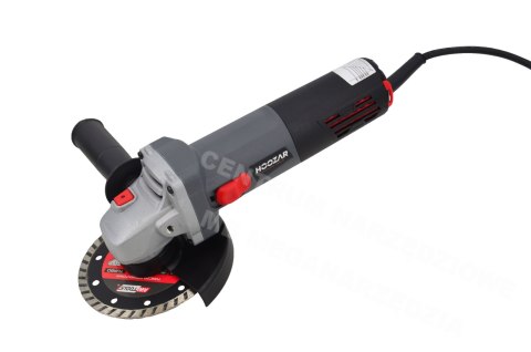 HOOZAR Szlifierka kątowa 125mm 800W z regulacją obrotów