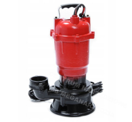 MAR-POL Pompa z rozdrabniaczem 750w red