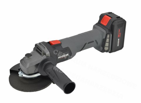 HOOZAR Szlifierka Kątowa Bezszczotkowa 125mm 18V 1x4.0Ah AG10BL HOOZAR Szlifierka Kątowa Bezszczotkowa 125mm 18V 1x4.0Ah AG10BL