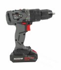 HOOZAR Wiertarko-wkrętarka udarowa bezszczotkowa 18V 2x2.0Ah 55Nm CD10BL