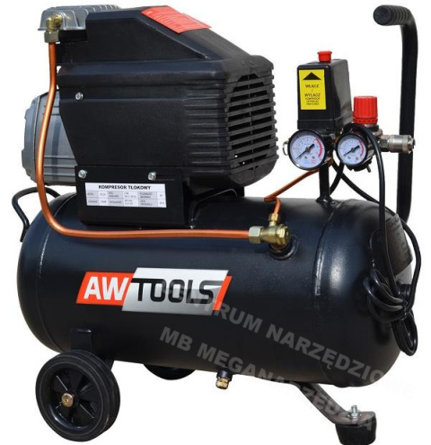 AWTOOLS Sprężarka olejowa FL-24L wydajność 245/min. zbiornik 24l AWTOOLS Sprężarka olejowa FL-24L wydajność 245/min. zbiornik 24l
