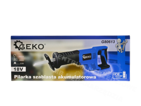 GEKO Piła szablast akumulatorowa 18v GEKO Piła szablast akumulatorowa 18v