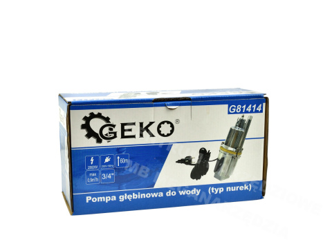 G81414 POMPA GŁEBINOWA DO WODY TYP NUREK G81414 POMPA GŁEBINOWA DO WODY TYP NUREK