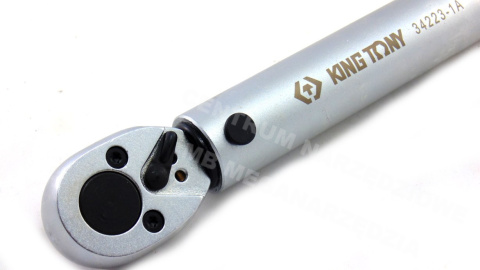 KING TONY KLUCZ DYNAMOMETRYCZNY 1/4" 5 - 25Nm 280mm KING TONY KLUCZ DYNAMOMETRYCZNY 1/4" 5 - 25Nm 280mm