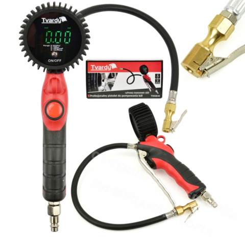 TVARDY Pistolet do pompow. z led 0-18 bar TVARDY Pistolet do pompow. z led 0-18 bar