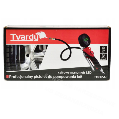 TVARDY Pistolet do pompow. z led 0-18 bar TVARDY Pistolet do pompow. z led 0-18 bar