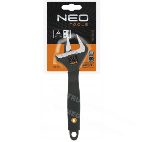 NEO TOOLS Klucz nastawny 200mm NEO TOOLS Klucz nastawny 200mm