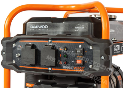 DAEWOO 2.0kW GDA 2500i inverter generator DAEWOO 2.0kW GDA 2500i inverter generator