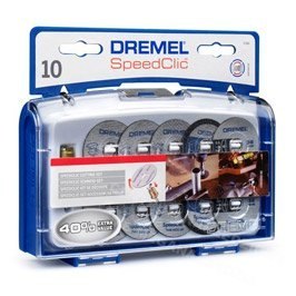 DREMEL Zestaw Do Cięcia Speed Clic Sc690 Tarcze Met. 10szt + Trzpień DREMEL Zestaw Do Cięcia Speed Clic Sc690 Tarcze Met. 10szt + Trzpień
