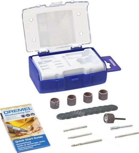 DREMEL Zestaw osprzętu ACC 20szt. 681JA do drewna