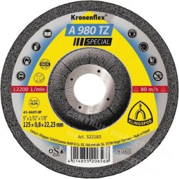 KLINGSPOR TARCZA DO CIĘCIA METALU 125mm x 0,8mm x 22,2mm A980 TZ Special