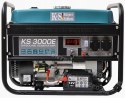 KÖNNER & SÖHNEN Generator Prądotwórczy Benzynowy 2,6kw 230v Ks 3000e, Rozruch Elektryczny