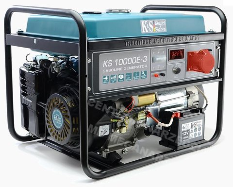 KÖNNER & SÖHNEN GENERATOR PRĄDOTWÓRCZY BENZYNOWY 7,5kW 230/400V KS 10000E-3 KÖNNER & SÖHNEN GENERATOR PRĄDOTWÓRCZY BENZYNOWY 7,5kW 230/400V KS 10000E-3