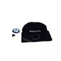 ROOKS CZAPKA CZARNA Z LAMPKĄ USB 80lm