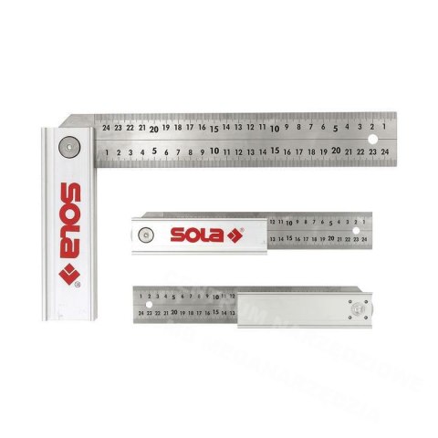 SOLA Kątownik Nastawny Quattro 250x170mm SOLA Kątownik Nastawny Quattro 250x170mm