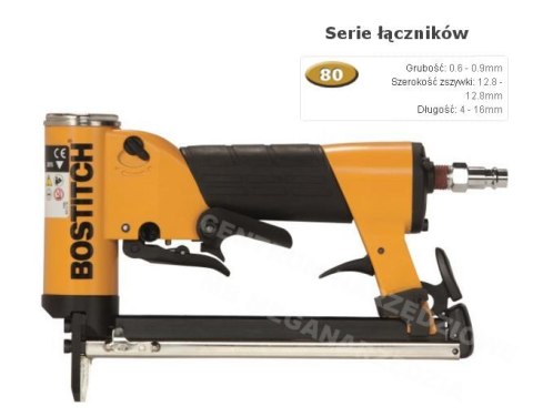 BOSTITCH Zszywacz Pneumatyczny 21680B-E 4-16mm 80 BOSTITCH Zszywacz Pneumatyczny 21680B-E 4-16mm 80