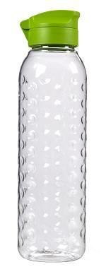 CURVER Butelka Dots 0,75l 0,75l /Transparentny/ Zielony