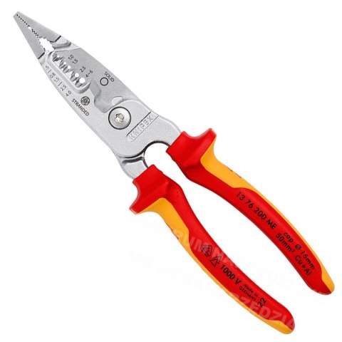 KNIPEX Szczypce wielofunkcyjne dla elektryków do kabli metrycznych 1000V KNIPEX Szczypce wielofunkcyjne dla elektryków do kabli metrycznych 1000V