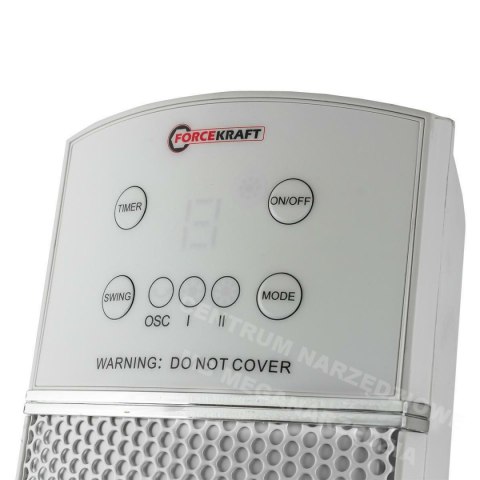 TERMOWENTYLATOR 2-F Z PILOTEM 2200W /FORCEKRAFT TERMOWENTYLATOR 2-F Z PILOTEM 2200W /FORCEKRAFT