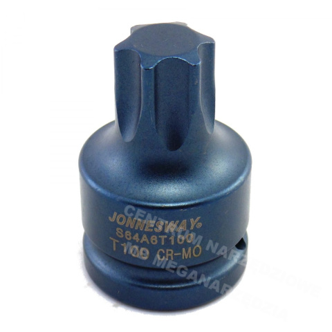 JON KLUCZ TORX UDAROWY 3/4" T100 S64A6T100 JON KLUCZ TORX UDAROWY 3/4" T100 S64A6T100