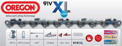 Łańcuch do piły 3/8" 1,3mm 50Z 91VXL050E Łańcuch do piły 3/8" 1,3mm 50Z 91VXL050E