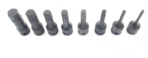 QS50008 KPL. KLUCZY UDAROWYCH HEX 1/2 AMPUL H5-H19 QS50008 KPL. KLUCZY UDAROWYCH HEX 1/2 AMPUL H5-H19