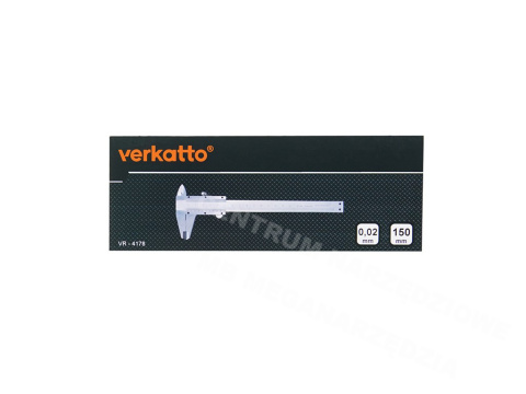 VERKATTO SUWMIARKA 150/0,02mm VERKATTO SUWMIARKA 150/0,02mm