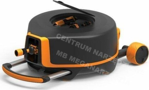FISKARS BĘBEN AUTOMATYCZNY Z WĘŻEM XL Z KÓŁKAMI FISKARS BĘBEN AUTOMATYCZNY Z WĘŻEM XL Z KÓŁKAMI
