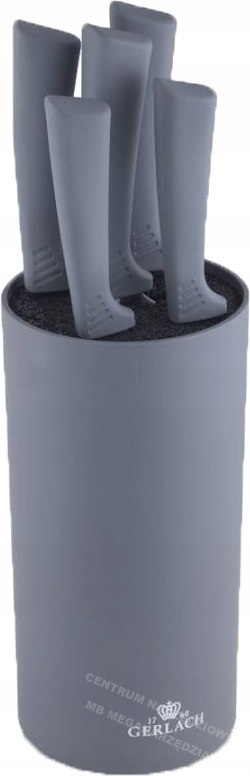 GERLACH Zestaw noży w bloku 5szt. Smart Grey GERLACH Zestaw noży w bloku 5szt. Smart Grey